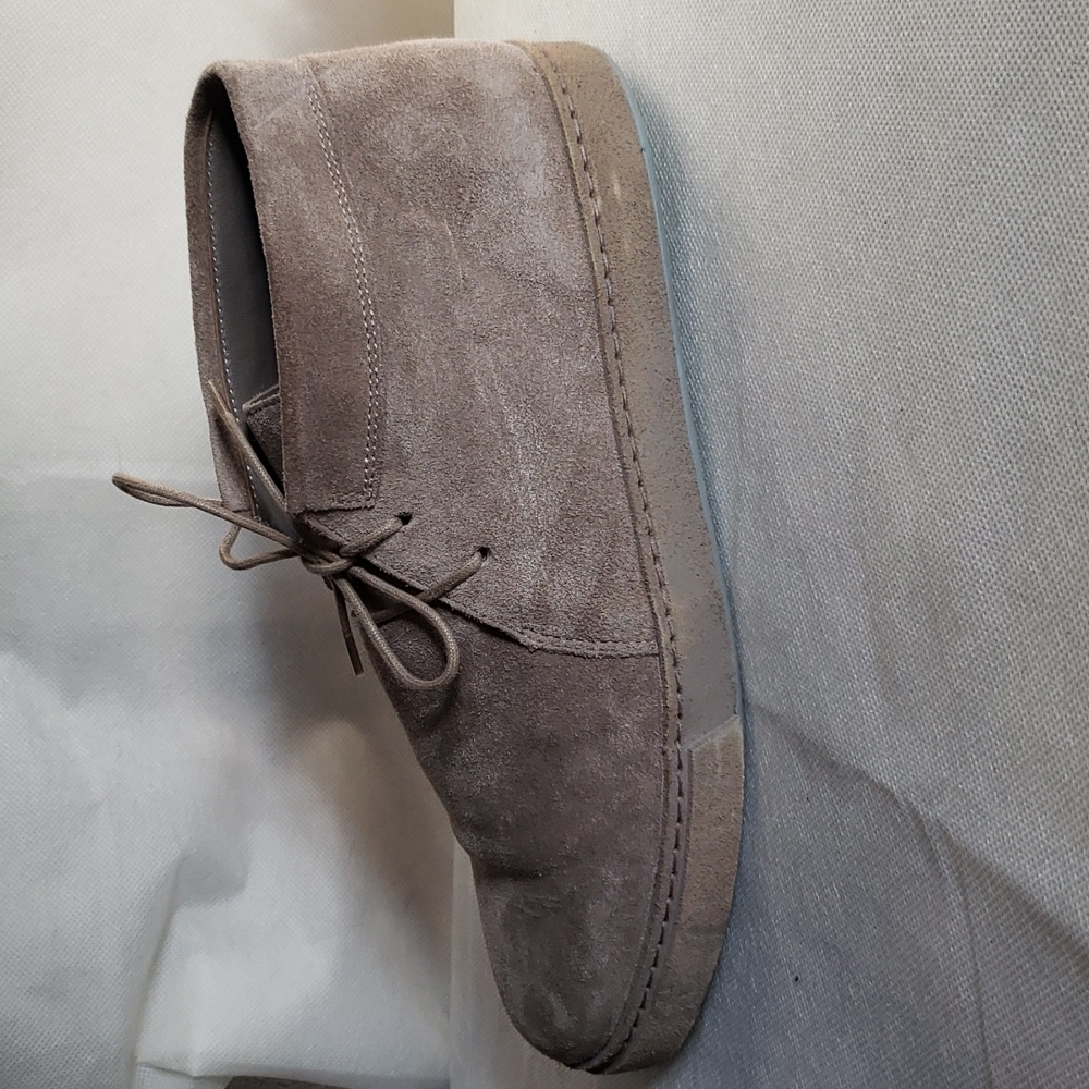 VINCE Women's Novato Suede Leather Chukka Lace Up Ankle Boots Size 8.5 Tan Color - Picture 11 of 16